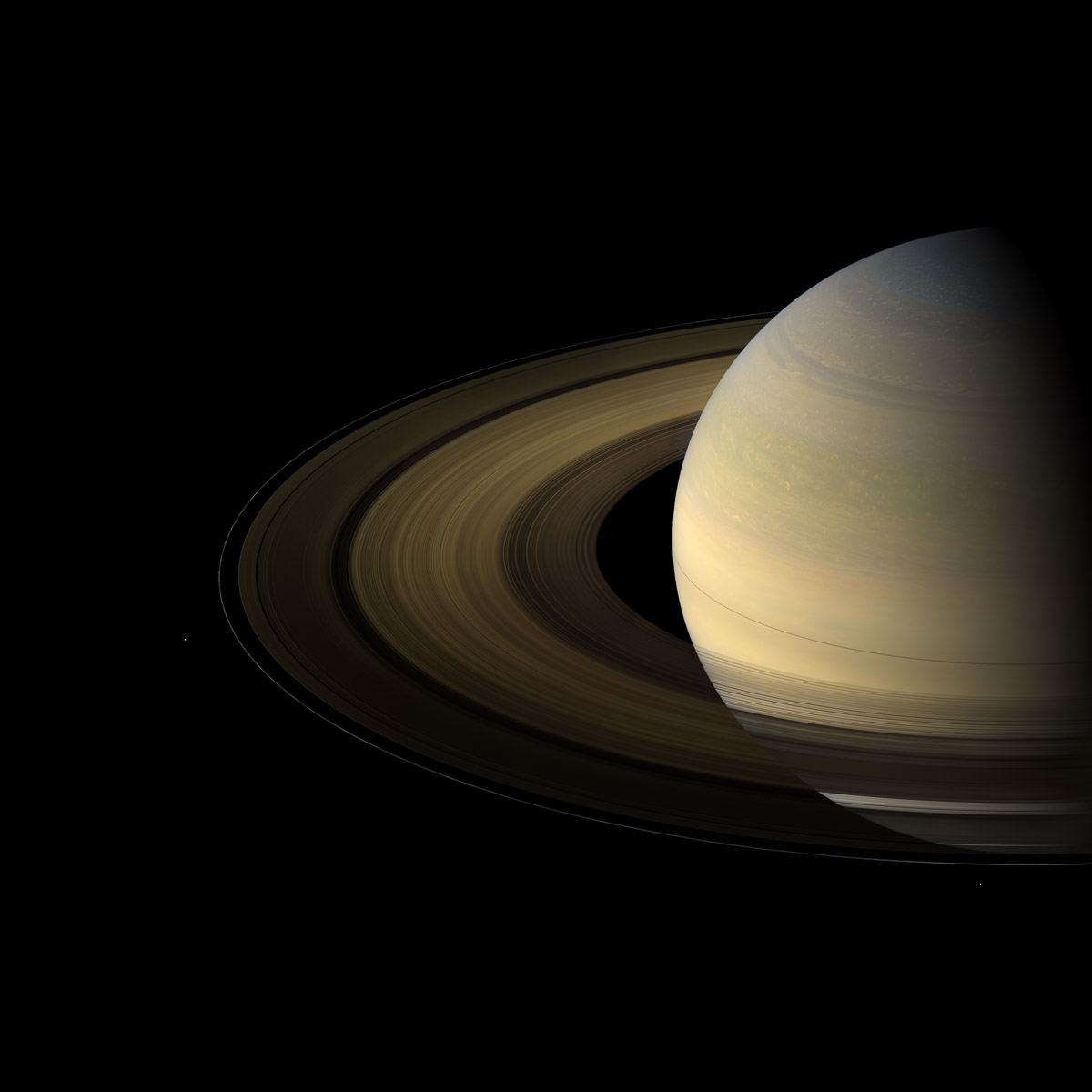 Die Ringe des Saturn